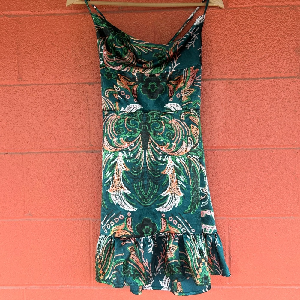 Satin Dress